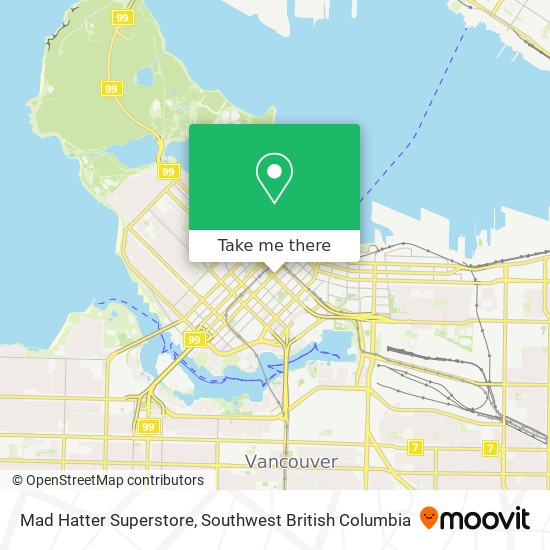 Mad Hatter Superstore map