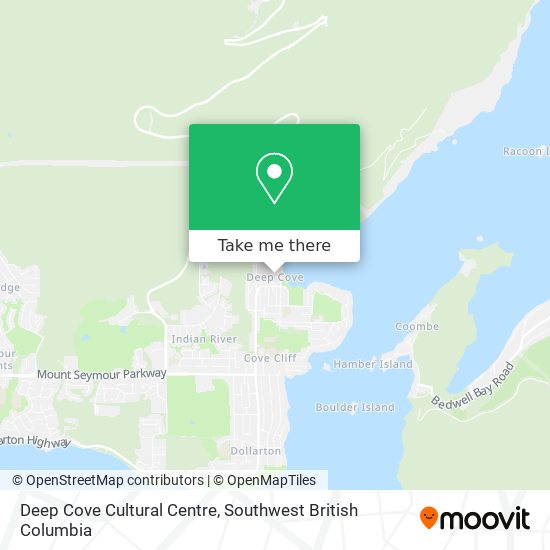 Deep Cove Cultural Centre map