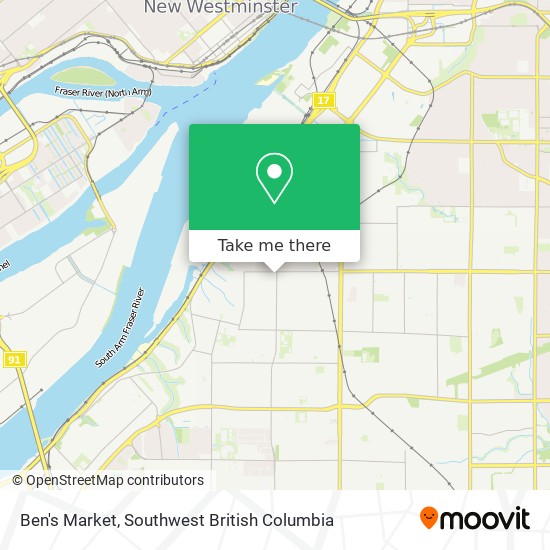 How To Get To Ben S Market In Delta By Bus Or Metro