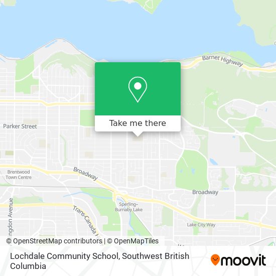 Lochdale Community School map