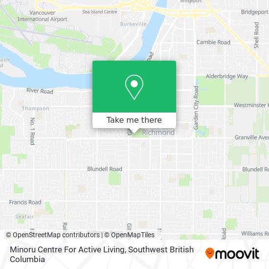 Minoru Centre For Active Living plan