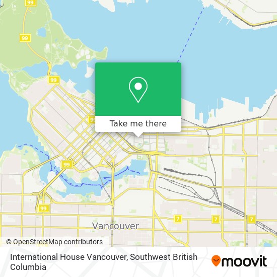 International House Vancouver plan