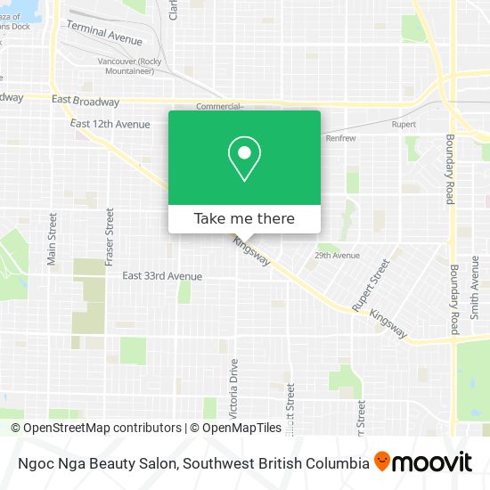 Ngoc Nga Beauty Salon map