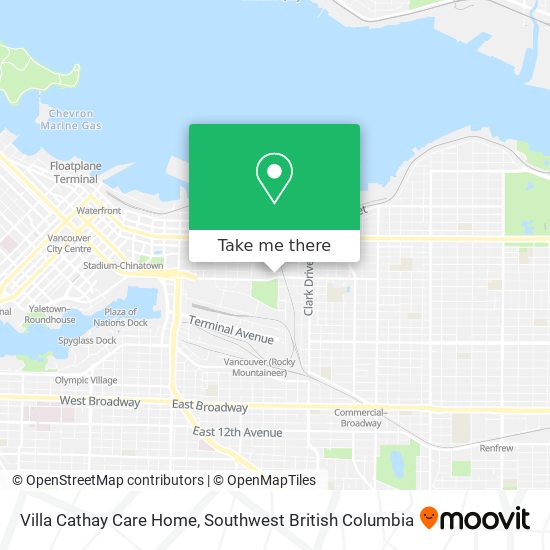 Villa Cathay Care Home map