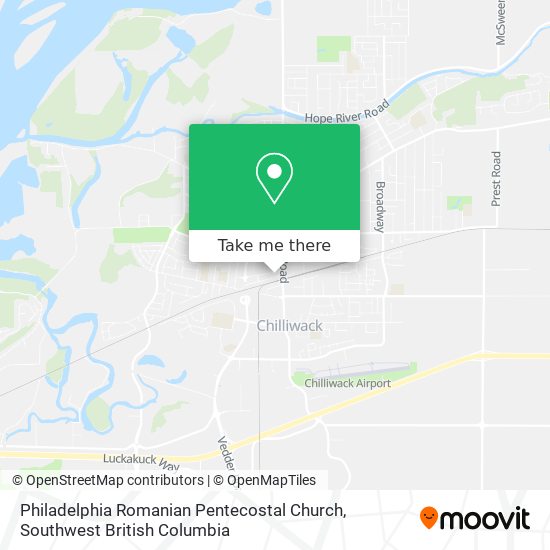 Philadelphia Romanian Pentecostal Church map