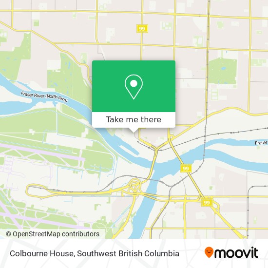 Colbourne House map