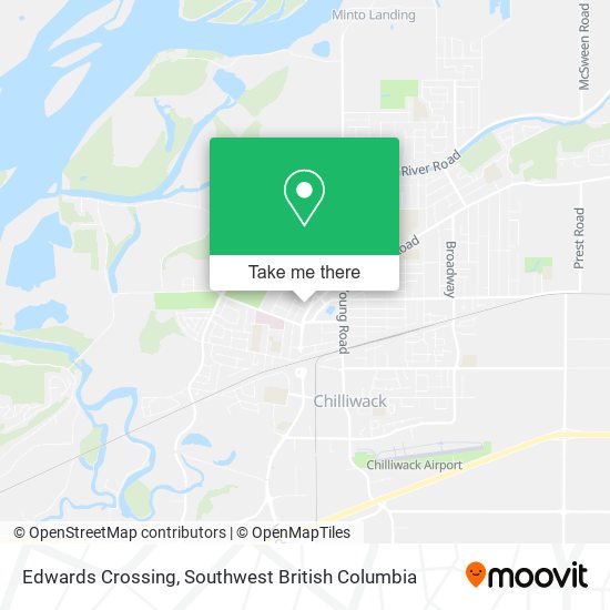 Edwards Crossing map