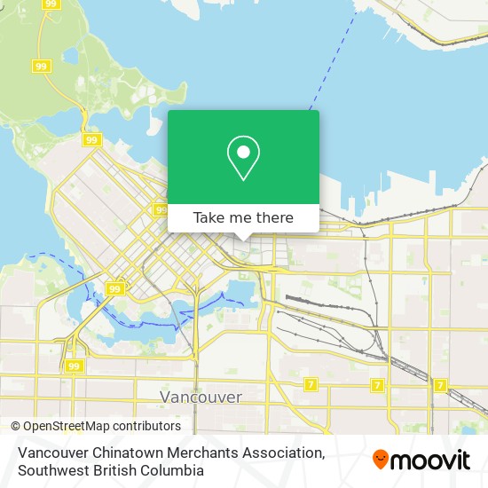 Vancouver Chinatown Merchants Association plan