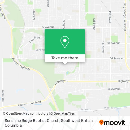 Sunshine Ridge Baptist Church plan