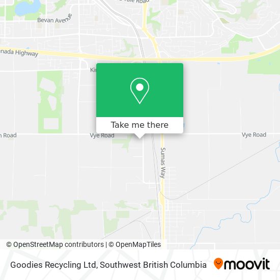 Goodies Recycling Ltd map
