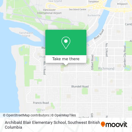 Archibald Blair Elementary School plan