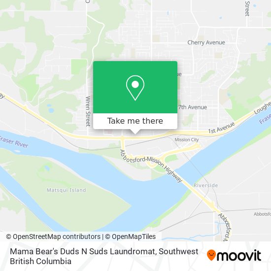 Mama Bear's Duds N Suds Laundromat map