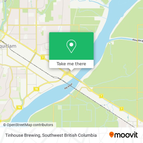 Tinhouse Brewing map