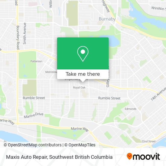 Maxis Auto Repair map