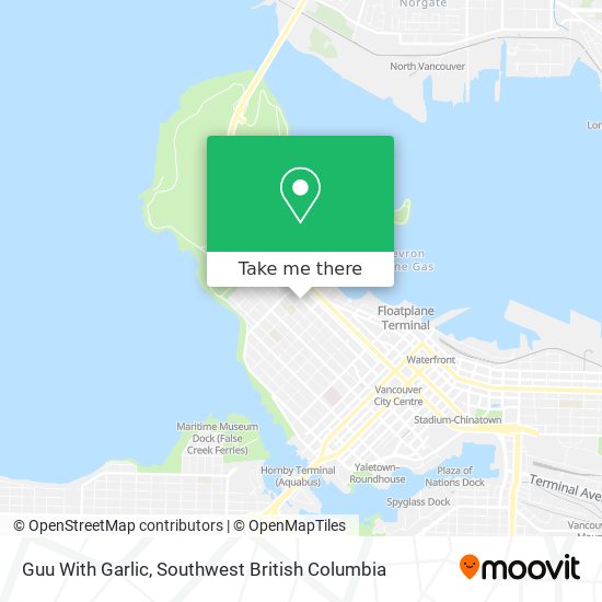 Guu ​With Garlic map