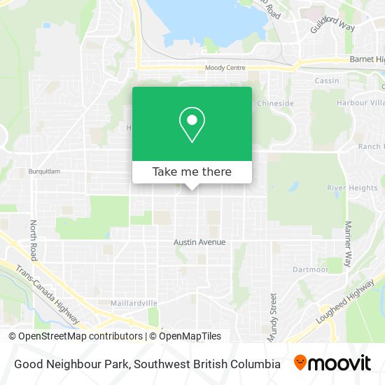 Good Neighbour Park map