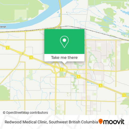 Redwood Medical Clinic map