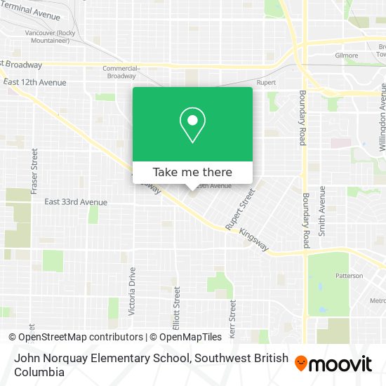 John Norquay Elementary School plan