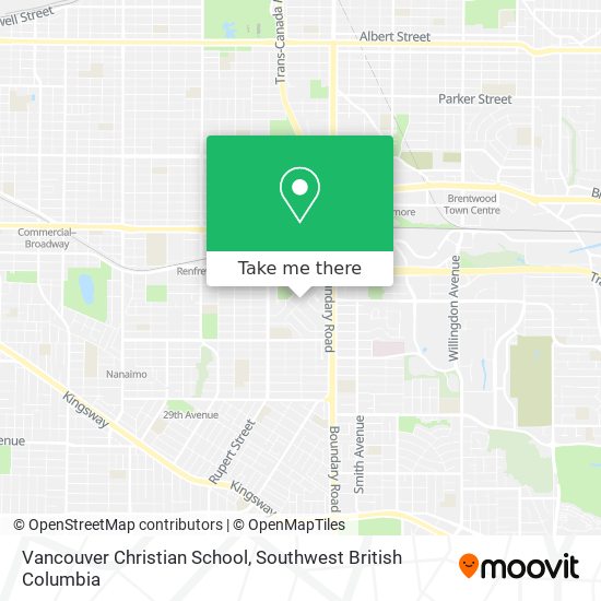 Vancouver Christian School plan