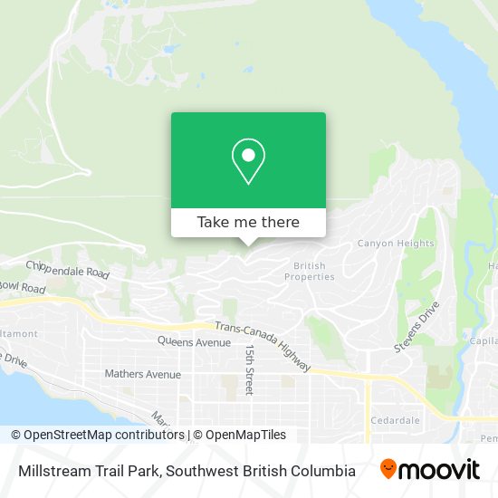 Millstream Trail Park plan