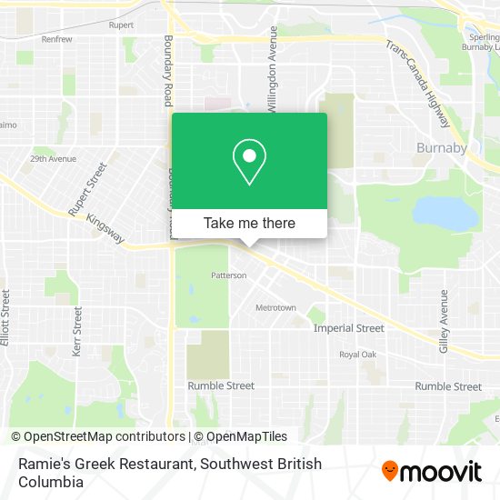 Ramie's Greek Restaurant map
