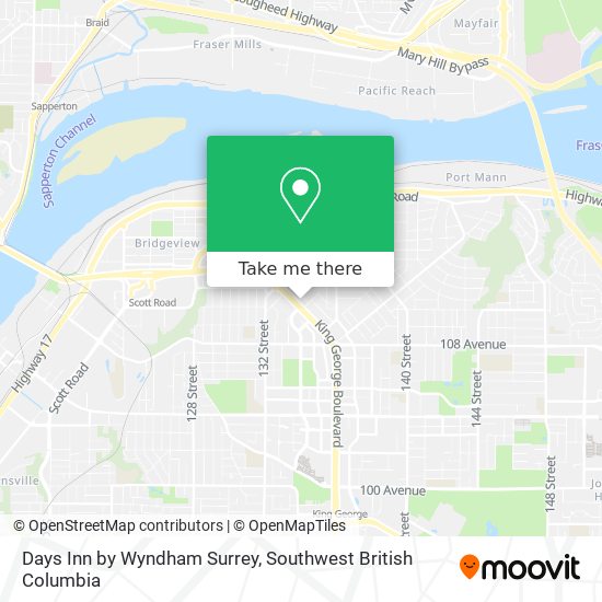 Days Inn by Wyndham Surrey map
