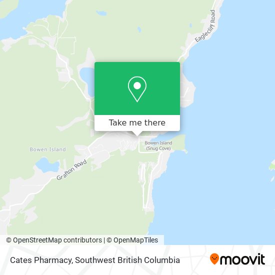 Cates Pharmacy map