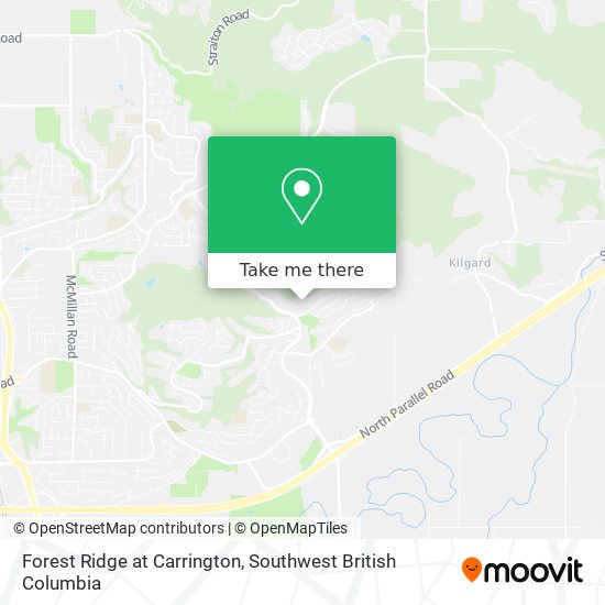 Forest Ridge at Carrington map