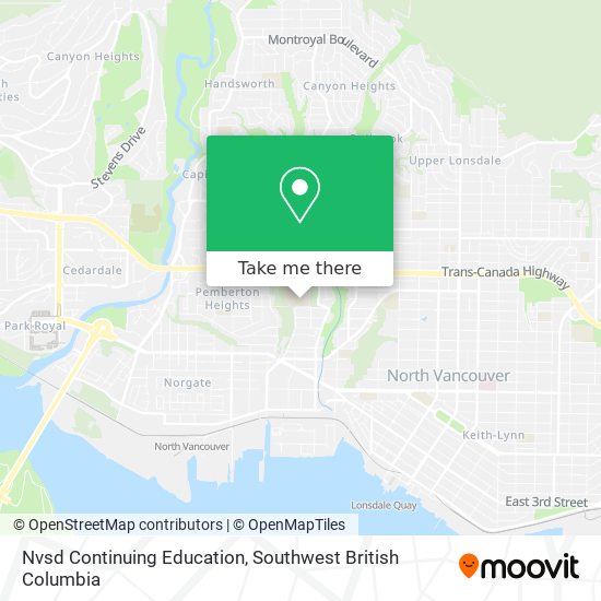 Nvsd Continuing Education map