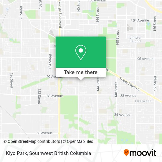 Kiyo Park map