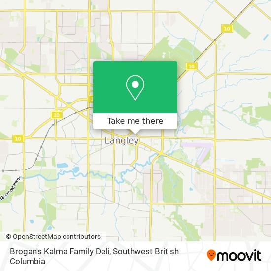 Brogan's Kalma Family Deli map