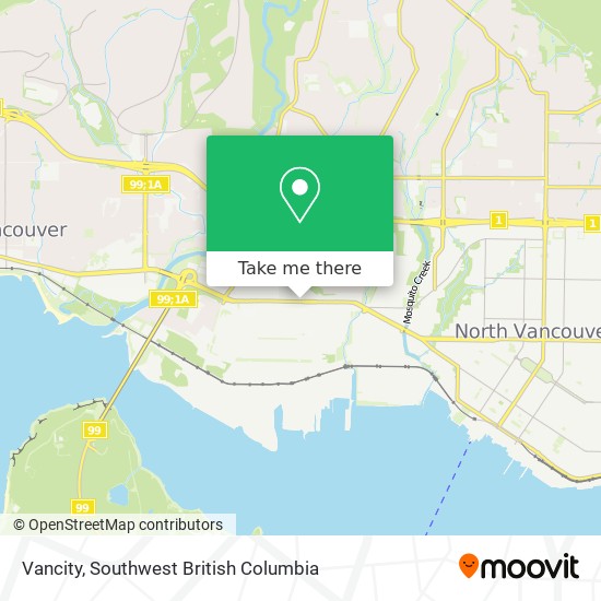 Vancity map