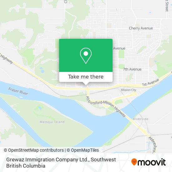 Grewaz Immigration Company Ltd. map