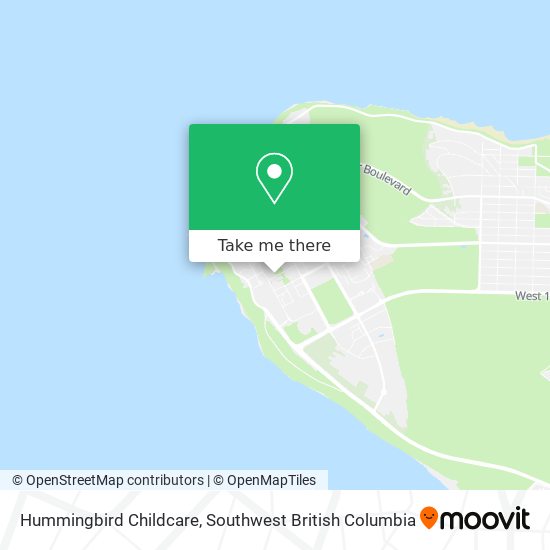 Hummingbird Childcare map