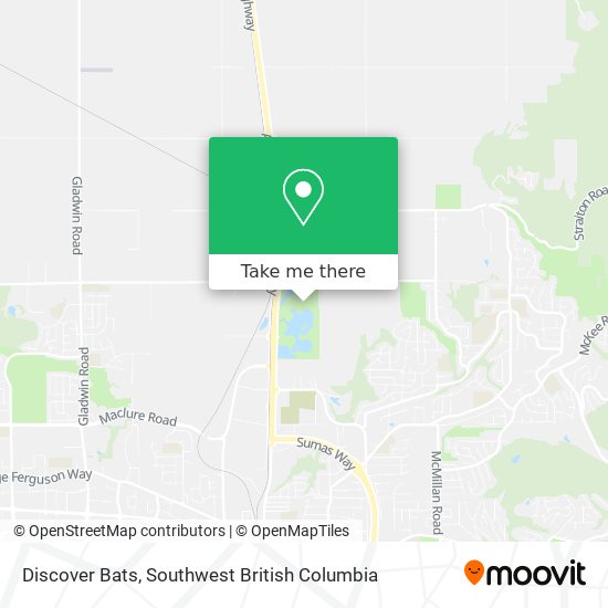 Discover Bats map