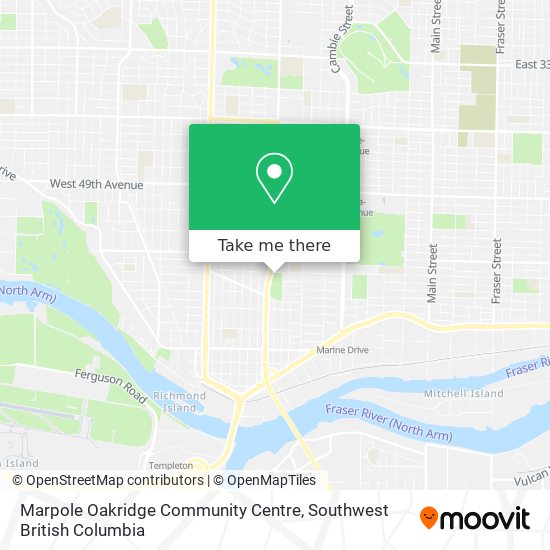 Marpole Oakridge Community Centre plan