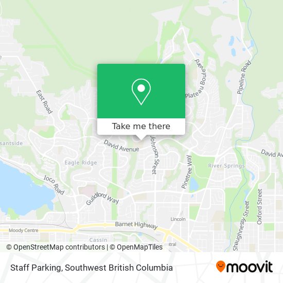 Staff Parking plan