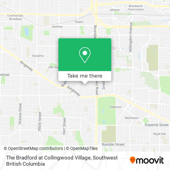 The Bradford at Collingwood Village plan