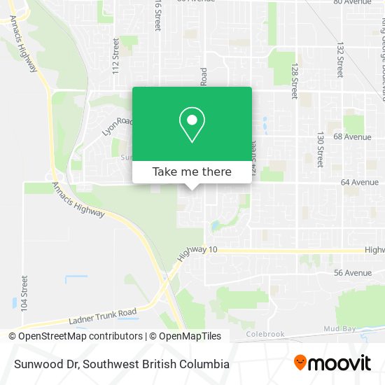 Sunwood Dr map