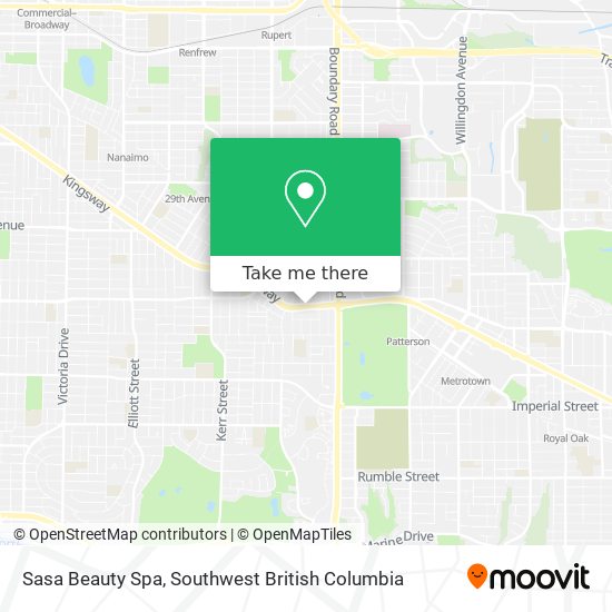 Sasa Beauty Spa map