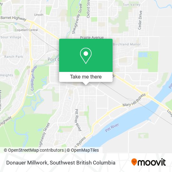 Donauer Millwork map