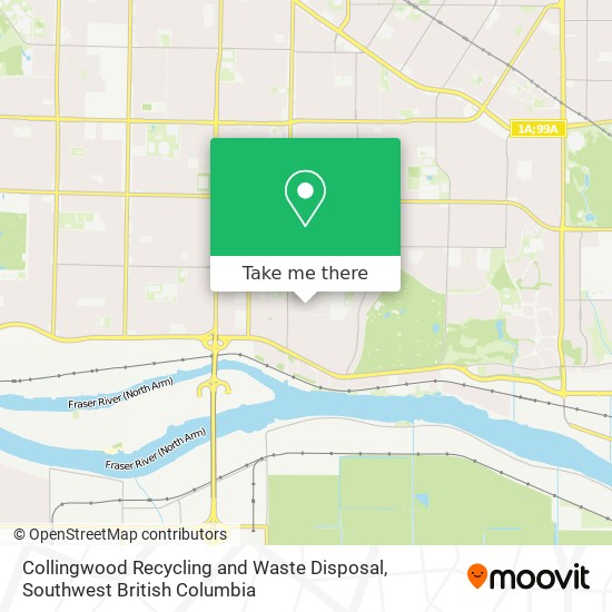 Collingwood Recycling and Waste Disposal map