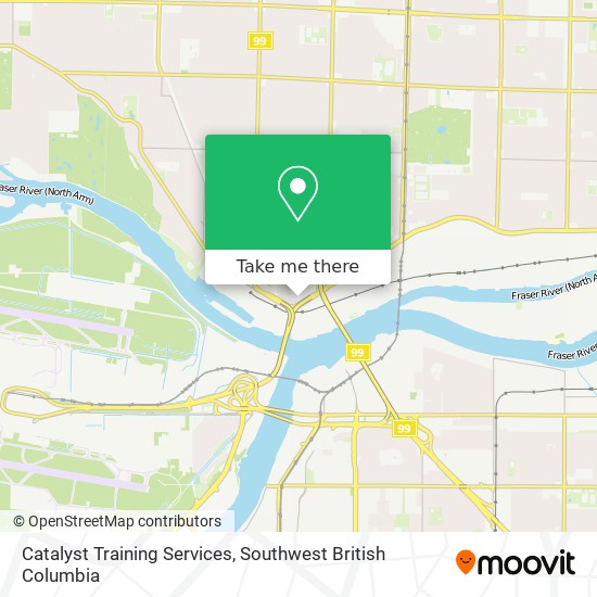 Catalyst Training Services map