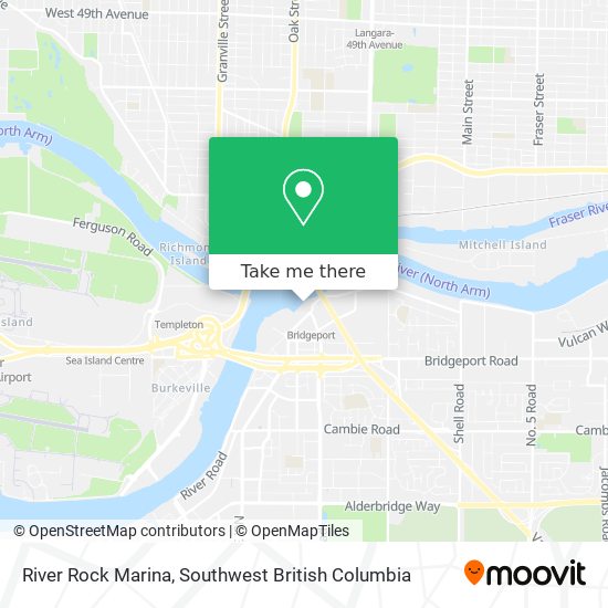 River Rock Marina map