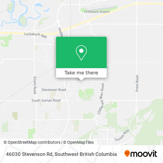 46030 Stevenson Rd map