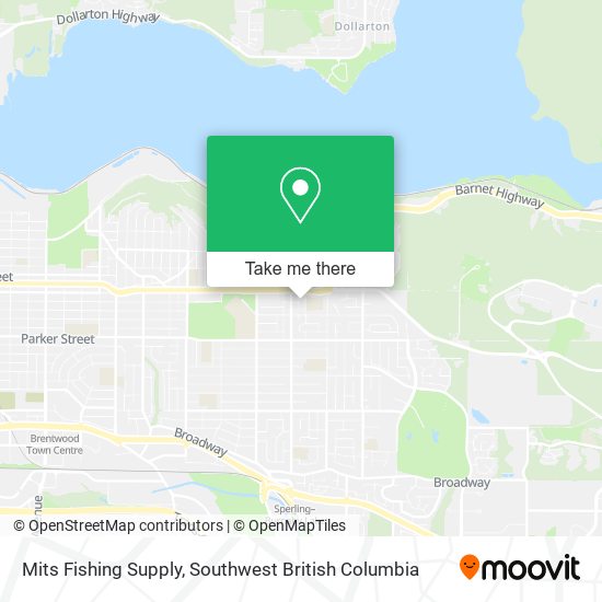 Mits Fishing Supply map