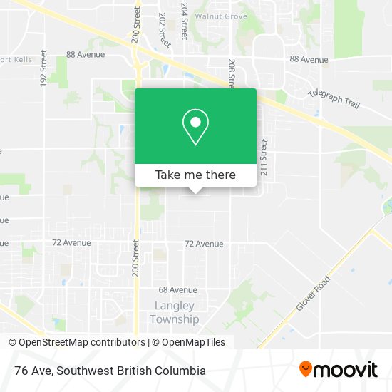 76 Ave map