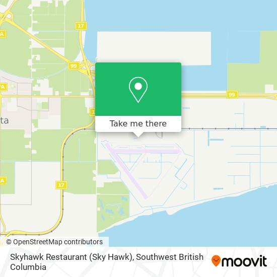 Skyhawk Restaurant (Sky Hawk) map