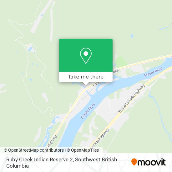 Ruby Creek Indian Reserve 2 plan