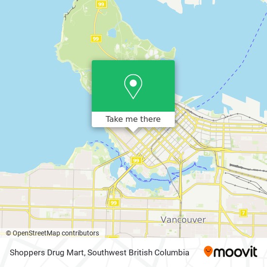 Shoppers Drug Mart map